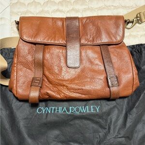 Cynthia Rowley Brown Leather Men's Bag